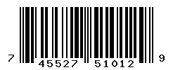 upc 745527510129 barcode image