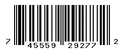 UPC barcode 745559292772