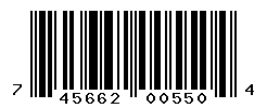 upc 745662005504 barcode image