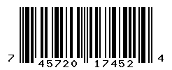 upc 745720174524 barcode image