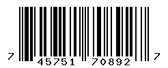 UPC barcode number 745751708927