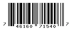 UPC 746160715407 barcode image