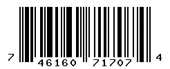 UPC barcode 746160717074