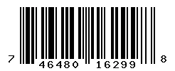 UPC barcode 746480162998