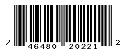 UPC barcode 746480202212