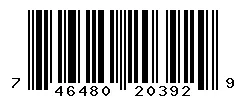 UPC barcode 746480203929