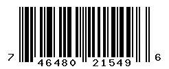 UPC barcode 746480215496