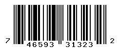 UPC barcode number 746593313232