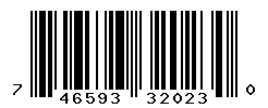 UPC barcode number 746593320230