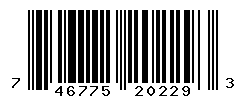 upc 746775202293 barcode image