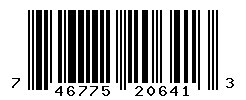 upc 746775206413 barcode image