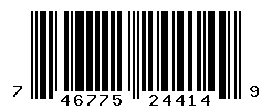 UPC barcode number 746775244149