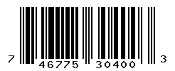 upc 746775304003 barcode image
