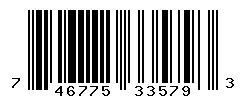 UPC barcode 746775335793