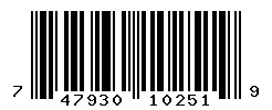 747930102519 barcode
