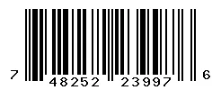 UPC barcode 748252239976