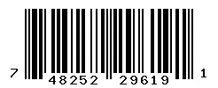UPC barcode 748252296191
