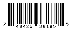 UPC barcode number 748425361855