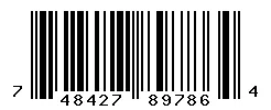 UPC barcode 748427897864