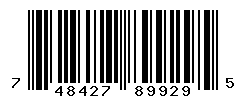 UPC barcode number 748427899295