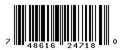 748616247180 barcode