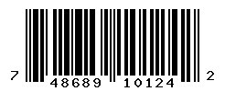 UPC barcode number 748689101242