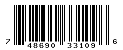 UPC barcode number 748690331096