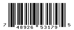 UPC 748926531795 barcode image