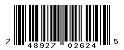 UPC barcode number 748927026245