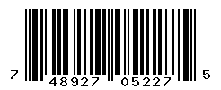 UPC barcode number 748927052275