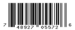 UPC barcode number 748927055726