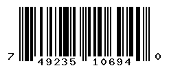 UPC barcode number 749235106940