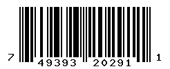 upc 749393202911 barcode image