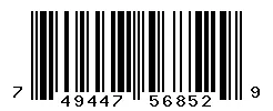UPC barcode 749447568529