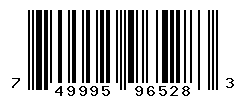 UPC barcode number 749995965283