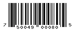 750049000805 barcode
