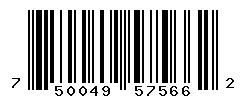750049575662 barcode