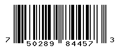 UPC barcode number 750289844573