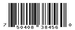 UPC barcode 750408384560