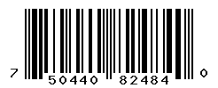 UPC barcode number 750440824840