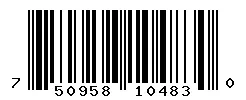 UPC barcode 750958104830