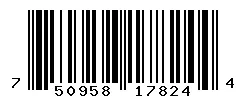 UPC barcode 750958178244