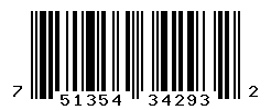 UPC barcode number 751354342932