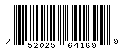 UPC barcode number 752025641699