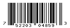UPC barcode 752203048593