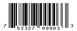 752327000033 barcode