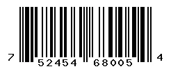 UPC barcode 752454680054