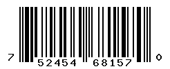 UPC barcode number 752454681570