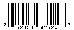 UPC barcode number 752454683253