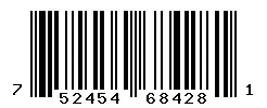UPC 752454684281 barcode image